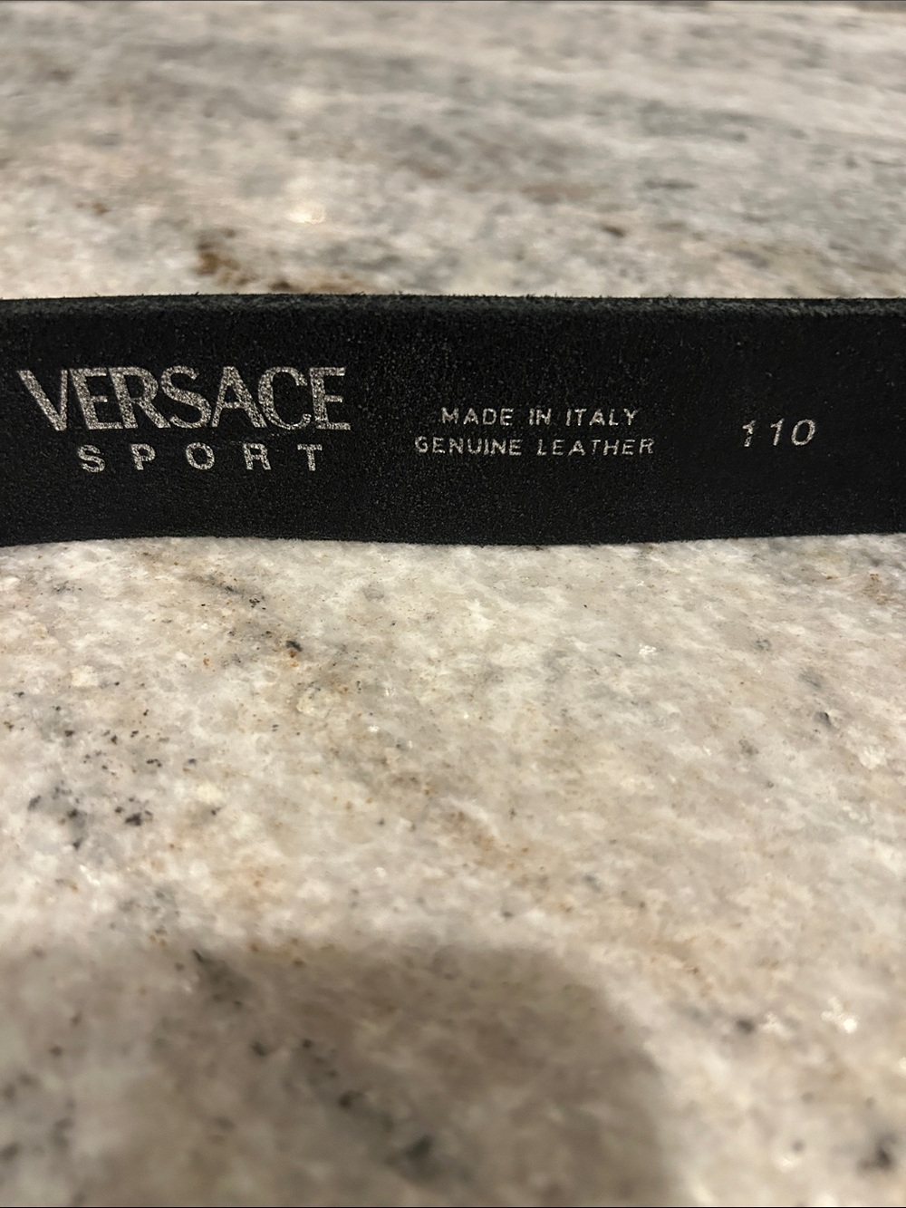 Vintage Versace Men’s leather sport belt